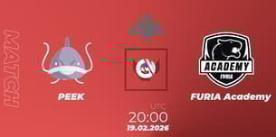 PEEK VS FURIA Academy PEEK VS FURIA Academy