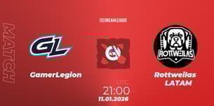 GamerLegion VS Rottweilas LATAM