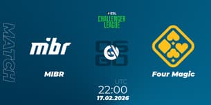 MIBR VS Four Magic