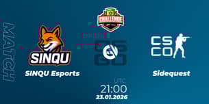SINQU Esports VS Sidequest