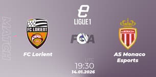 FC Lorient VS AS Monaco Esports