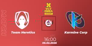 Team Heretics VS Karmine Corp