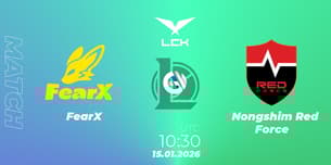FearX VS Nongshim Red Force