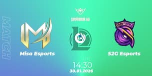 Misa Esports VS S2G Esports