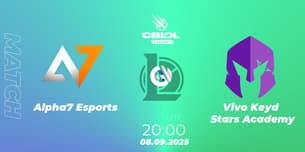 Alpha7 Esports VS Vivo Keyd Stars Academy