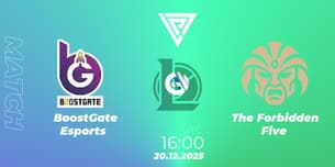BoostGate Esports VS The Forbidden Five