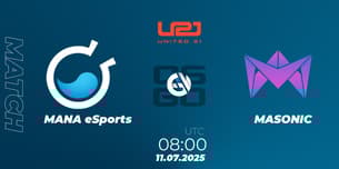 MANA eSports VS MASONIC