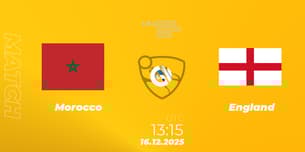 Morocco VS England