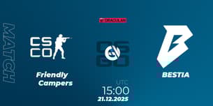 Friendly Campers VS BESTIA