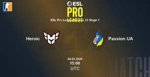 Heroic VS Passion UA Heroic VS Passion UA