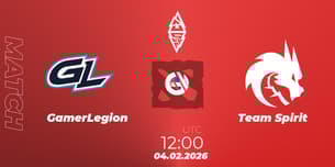 GamerLegion VS Team Spirit