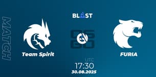 Team Spirit VS FURIA