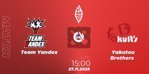 Team Yandex VS Yakutou Brothers