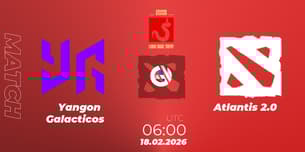 Yangon Galacticos VS Atlantis 2.0 Yangon Galacticos VS Atlantis 2.0