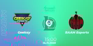 Geekay VS BAAM Esports