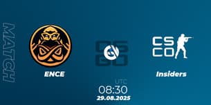 ENCE VS Insiders Esport
