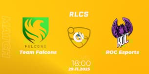 Team Falcons VS ROC Esports