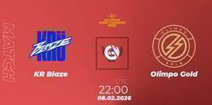 KRÜ Blaze VS Olimpo Gold
