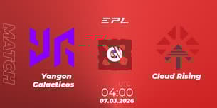 Yangon Galacticos VS Cloud Rising Yangon Galacticos VS Cloud Rising