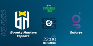 Bounty Hunters Esports VS Galorys