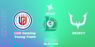 LGD Gaming Young Team VS REJECT