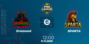 Oramond VS SPARTA