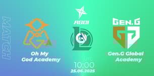 Oh My God Academy VS Gen.G Global Academy Oh My God Academy VS Gen.G Global Academy
