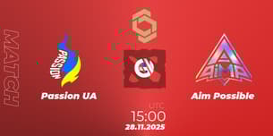 Passion UA VS Aim Possible