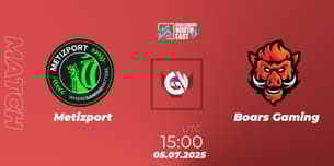 Metizport VS Boars Gaming Metizport VS Boars Gaming