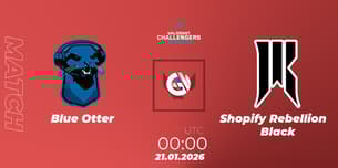 Blue Otter VS Shopify Rebellion Black