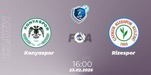 Konyaspor VS Rizespor