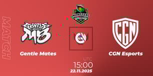Gentle Mates VS CGN Esports