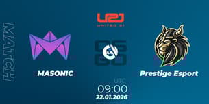 MASONIC VS Prestige Esport MASONIC VS Prestige Esport