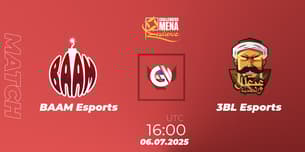 BAAM Esports VS 3BL Esports BAAM Esports VS 3BL Esports