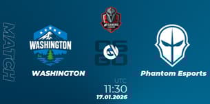 WASHINGTON VS Phantom Esports