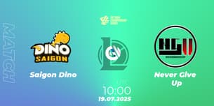Saigon Dino VS Never Give Up