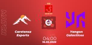 Carstensz Esports VS Yangon Galacticos
