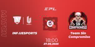 INF.UESPORTS VS Team Sin Compromiso INF.UESPORTS VS Team Sin Compromiso