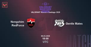 Nongshim RedForce VS Gentle Mates