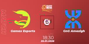 Gamax Esports VS GnG Amazigh