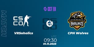 VRSoholics VS CPH Wolves VRSoholics VS CPH Wolves
