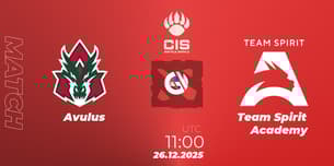 Avulus VS Team Spirit Academy