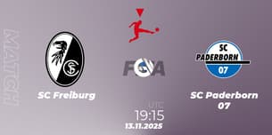 SC Freiburg VS SC Paderborn 07