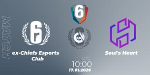 ex-Chiefs Esports Club VS Soul's Heart