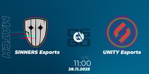 SINNERS Esports VS UNITY Esports