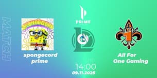 spongecord prime VS All For One Gaming