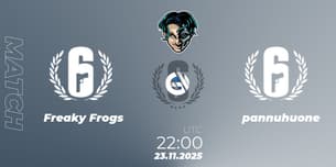 Freaky Frogs VS pannuhuone