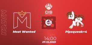 Most Wanted VS Pipsqueak+4