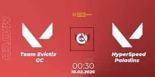 Team Evictix GC VS HyperSpeed Paladins