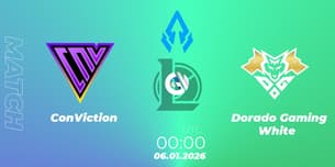 ConViction VS Dorado Gaming White